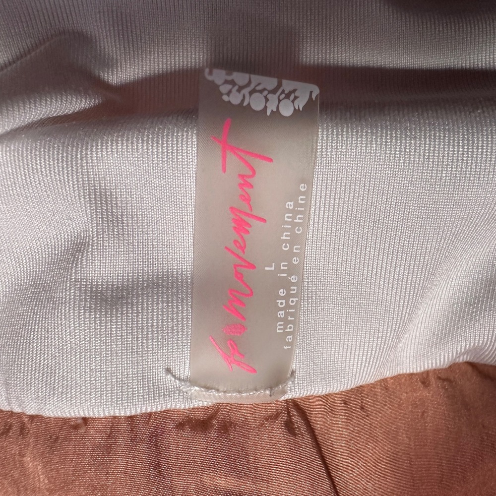 FP‎ Movement Women's L The Way Home Shorts Terracotta Smocked High Rise - Picture 5 of 8
